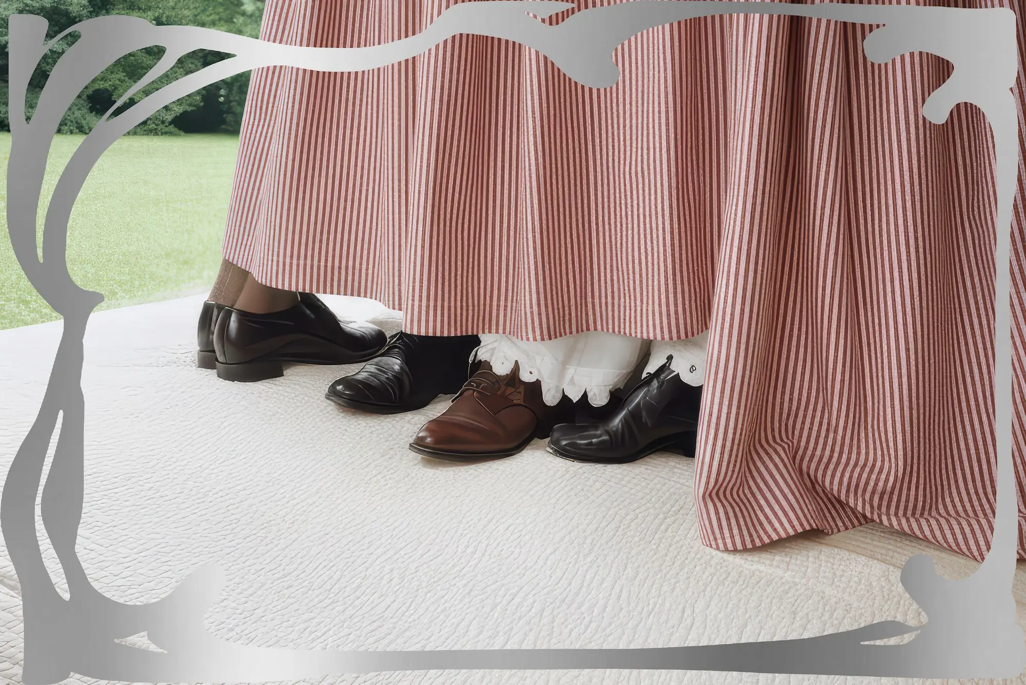 Crack in the Curtain, 2025 © Huang Peishan